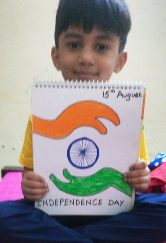Easy Independence Day Drawing | Easy Independence Day,15th August Drawing  Ideas. Stationary Used, Drawing book, Doms Brushpens Sharpie black marker  #TinyPrintsArtAcademy... | By Tiny Prints Art AcademyFacebook